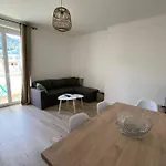 Apartmán Magnifique T2 Neuf 40m2 Avec Balcon Au Trottel 4 Couchages Wifi Clim Parking A Pieds 100m Ajaccio (Corsica)